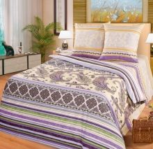 КПБ Семейный бязь набивная без шва