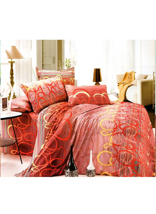 КПБ Евро бязь набивная без шва